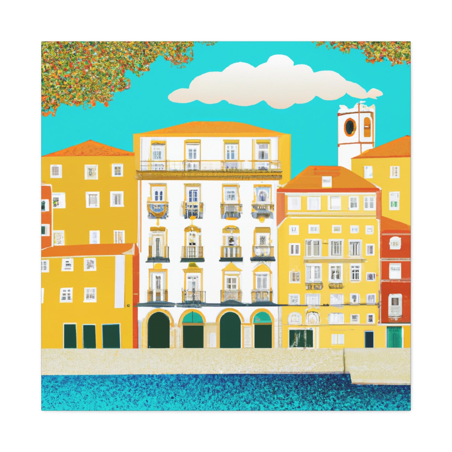 Valley of Hidden Gems - Destination Portugal - Canvas