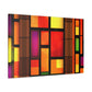 Happy Shimmer- Glass Canvas