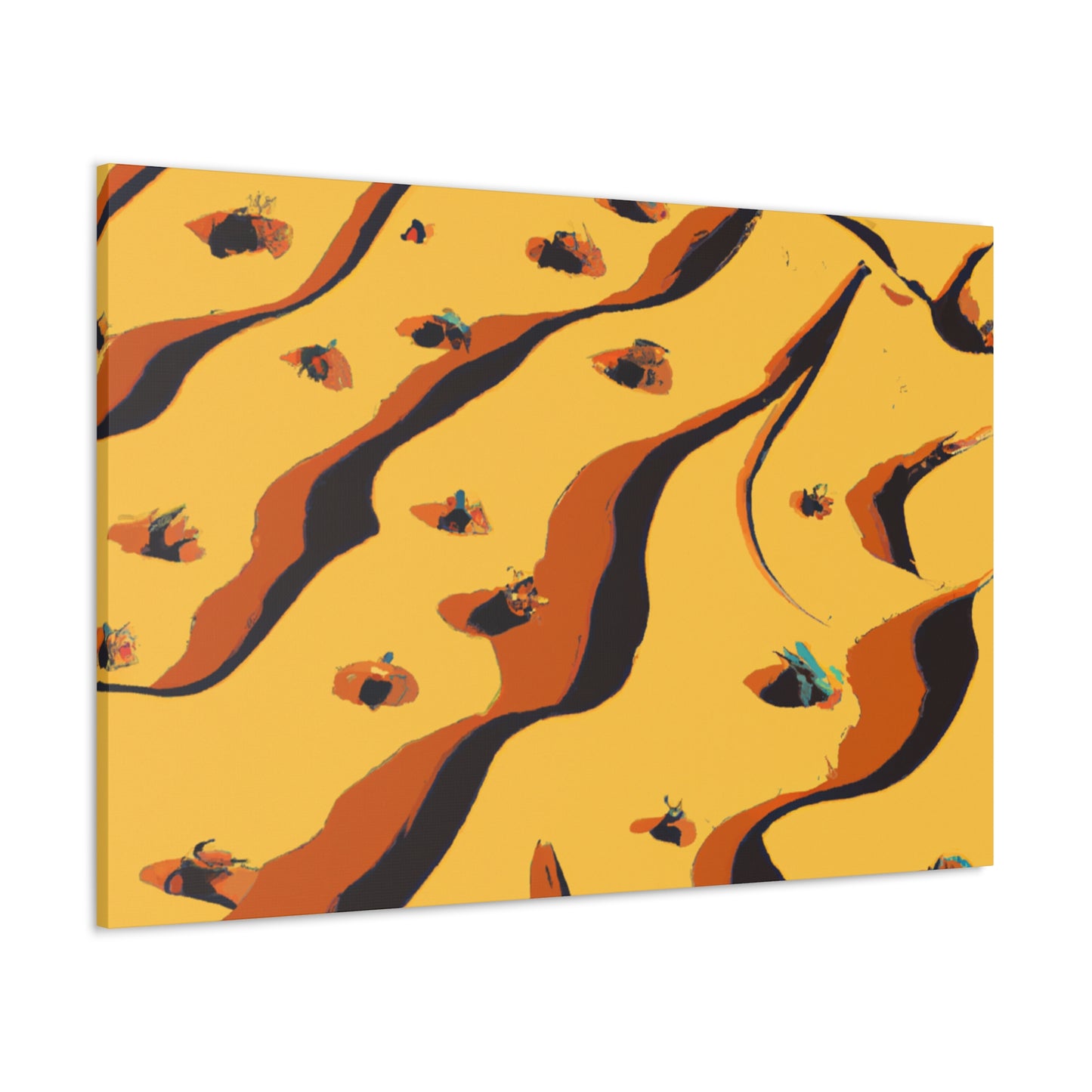 Time Sandy Keeper - Vintage Contemporary - Desert Canvas