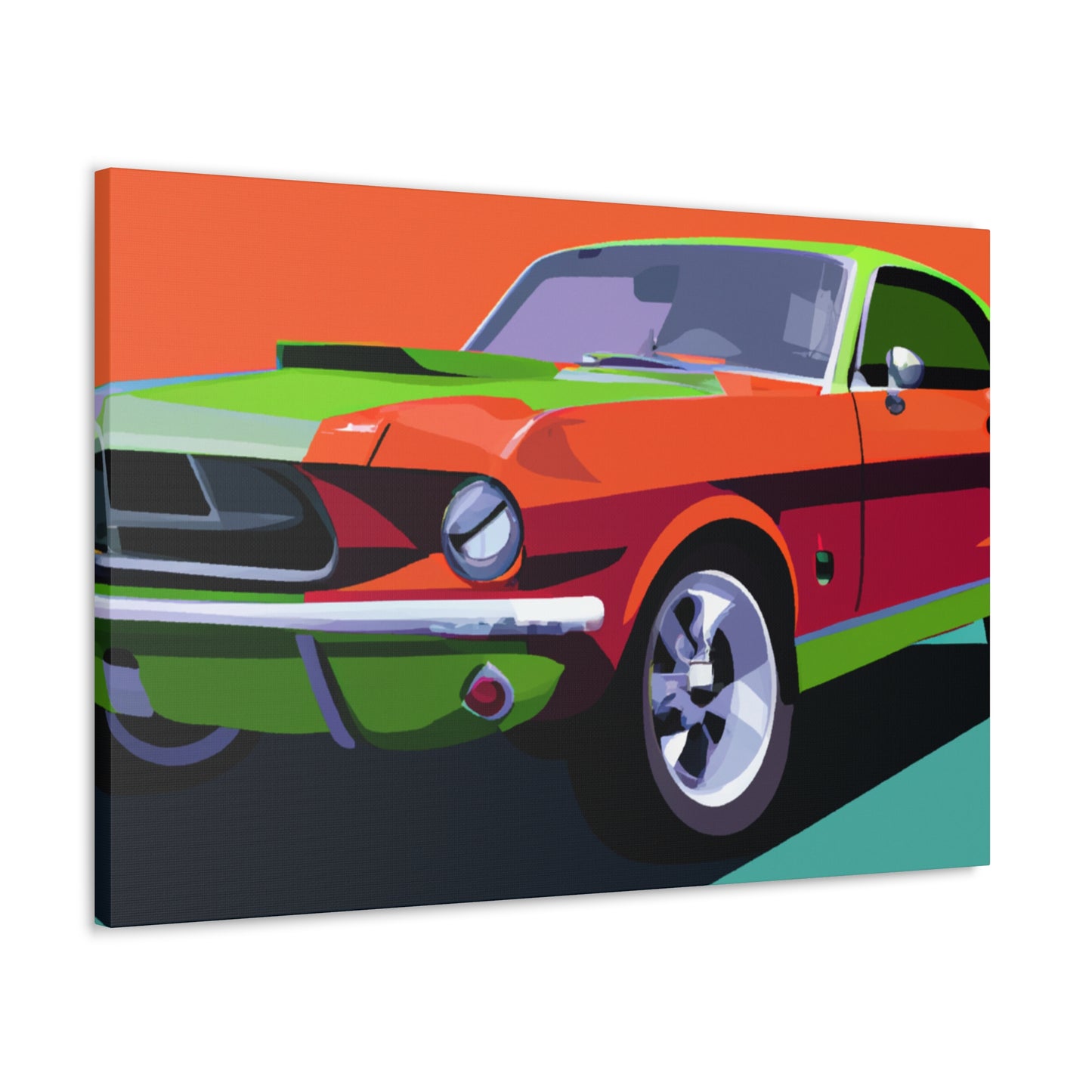 Flame Thrower - Automobile - Canvas