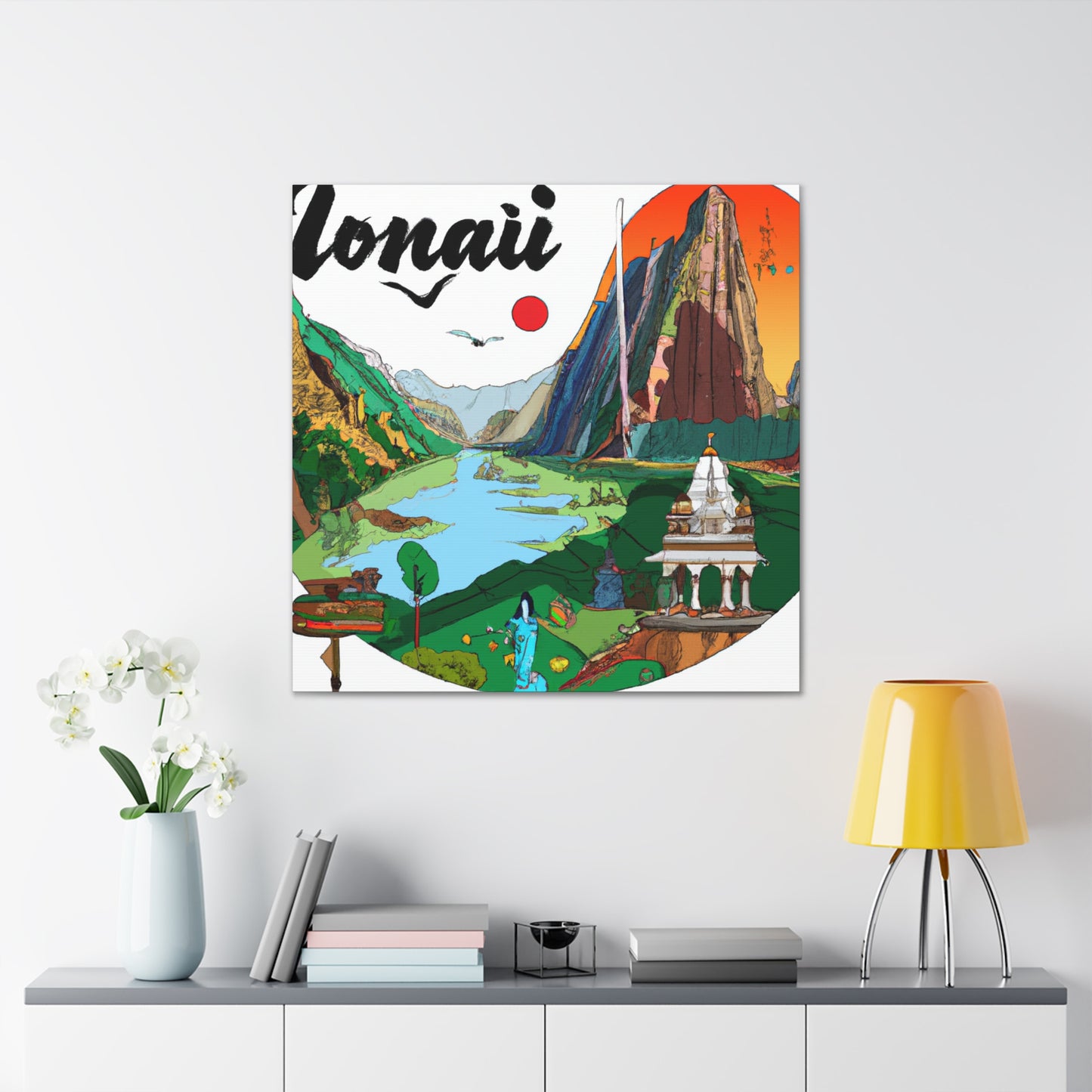 Majestic India - Destination India - Canvas