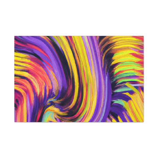 Peacock - Canvas - Abstract