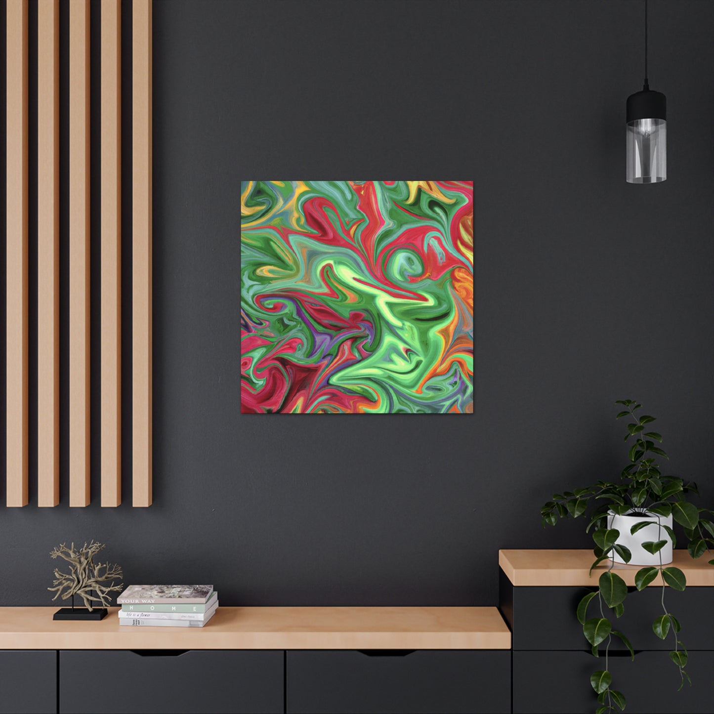 Johannes Warmflow- Canvas - Abstract