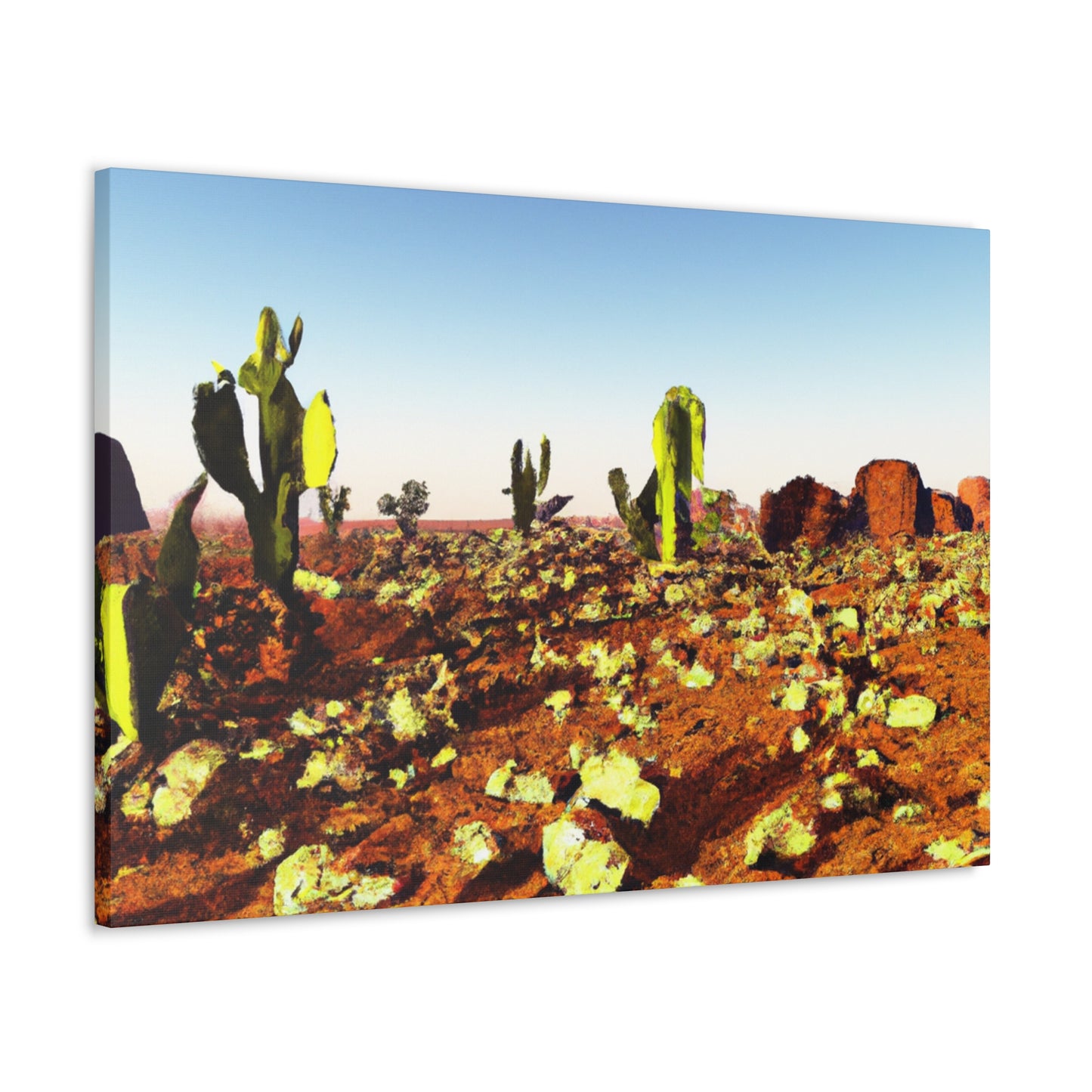Desert Mirage-Landscape - Canvas
