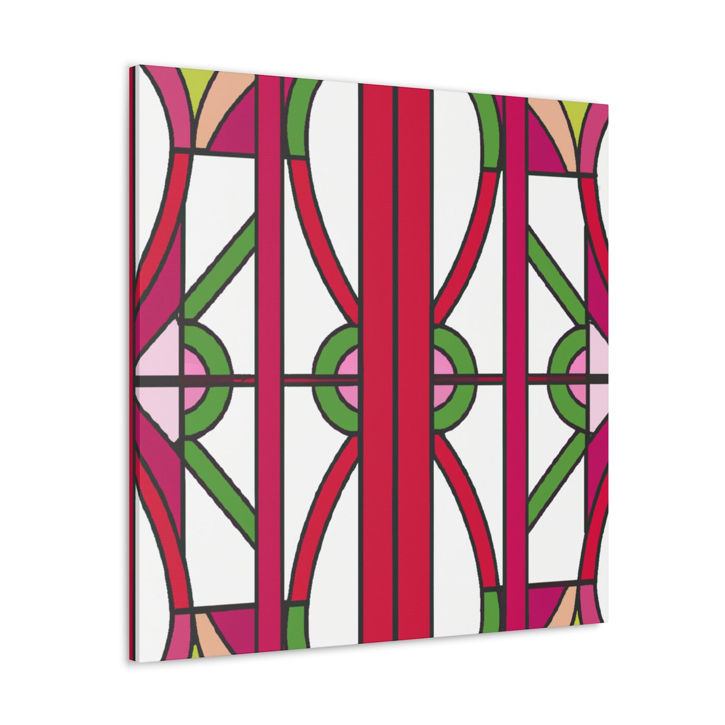 Cheerful - Glass Canvas
