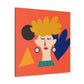 "Flower Power - Midcentury" - Canvas