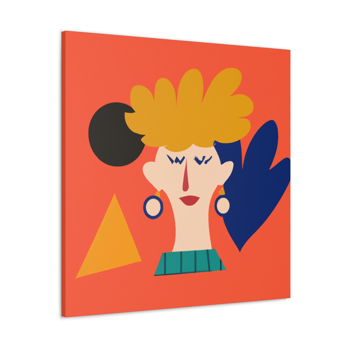 "Flower Power - Midcentury" - Canvas