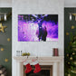 Purple Rudolph- Canvas - Wildlife