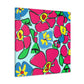 Rainbowdance - Floral - Canvas
