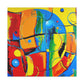 Cheery - Abstract Canvas