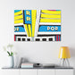 "Hoot 'n Holler Driving Range" - Canvas - Pop Art