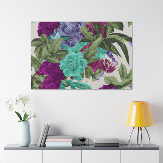 Lotus-Floral - Canvas
