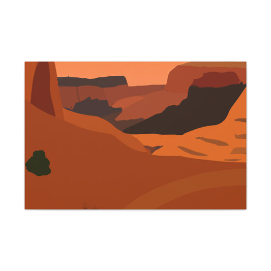 Sandwhirls-Landscape - Canvas - Desert