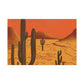 Mustique - Vintage Contemporary - Desert - Canvas