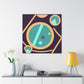 "Far Out Flowerpot- Midcentury" - Canvas