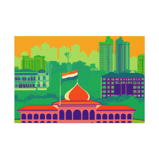 India-O-Destination India - Canvas