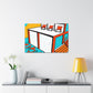 "Soundscape Journey - Midcentury" - Canvas -  Pop Art