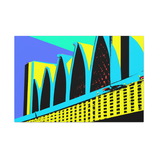 Teensome Twist-O-Rama Dance Hall - Canvas - Pop Art