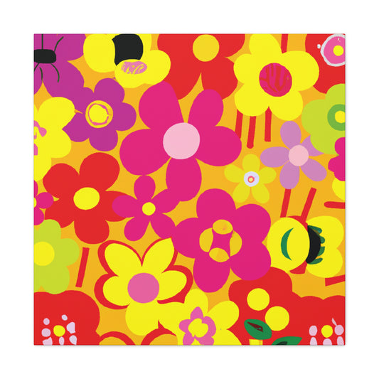 Floral Symphony - Floral Canvas