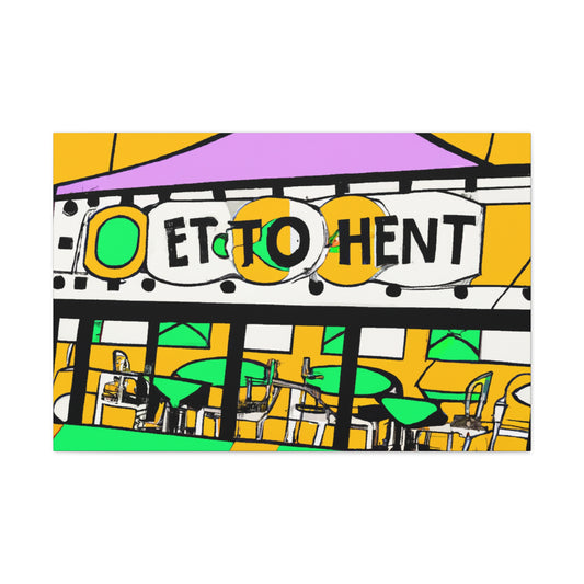Tent O Rama - Canvas Pop Art