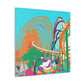 Carousel Kingdom - Amusement - Canvas