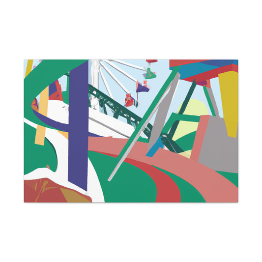 Magical Carousel - Amusement - Canvas
