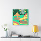 Garden Glows - Landscape - Canvas