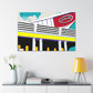 "Happy Days Diner" - Pop Art Canvas