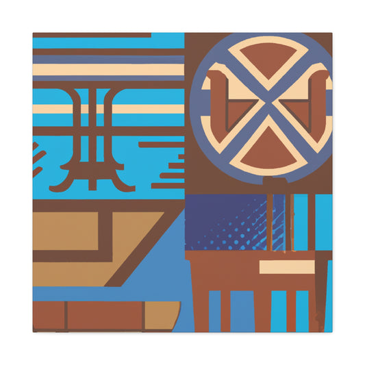 Vintage Curves - Midcentury - Canvas