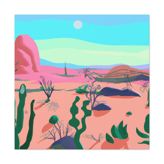 Cactustone Landscape - Canvas
