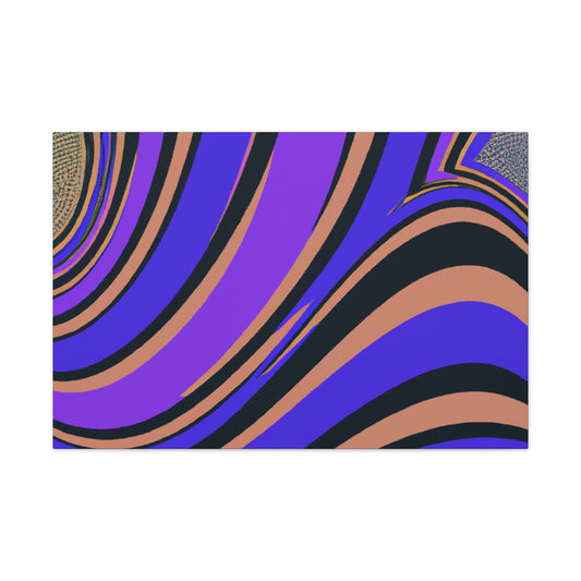 Fluidic Luminescence - Abstract - Canvas
