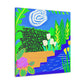 Garden Paradise - Landscape - Canvas
