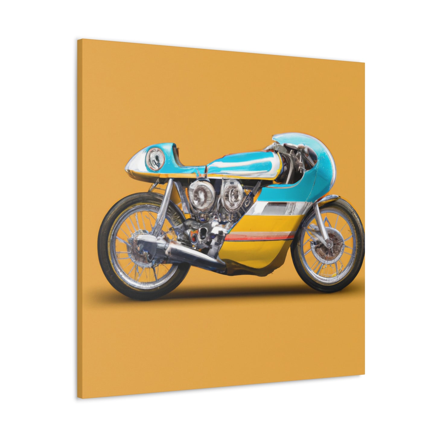 The Firecycle - Automobile - Canvas