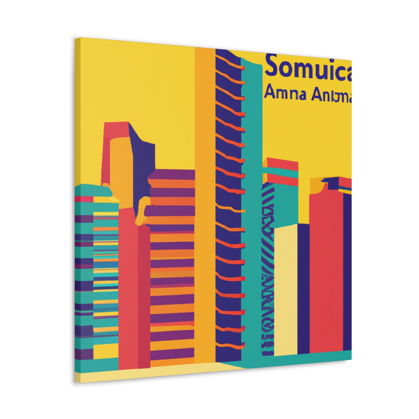 Micaela Sancristobal - South America - Canvas