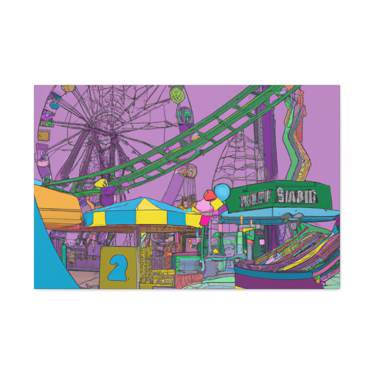 SpinTopia - Amusement - Canvas