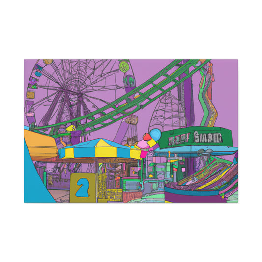 SpinTopia - Amusement - Canvas