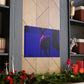 Purple Deer- Wildlife Canvas
