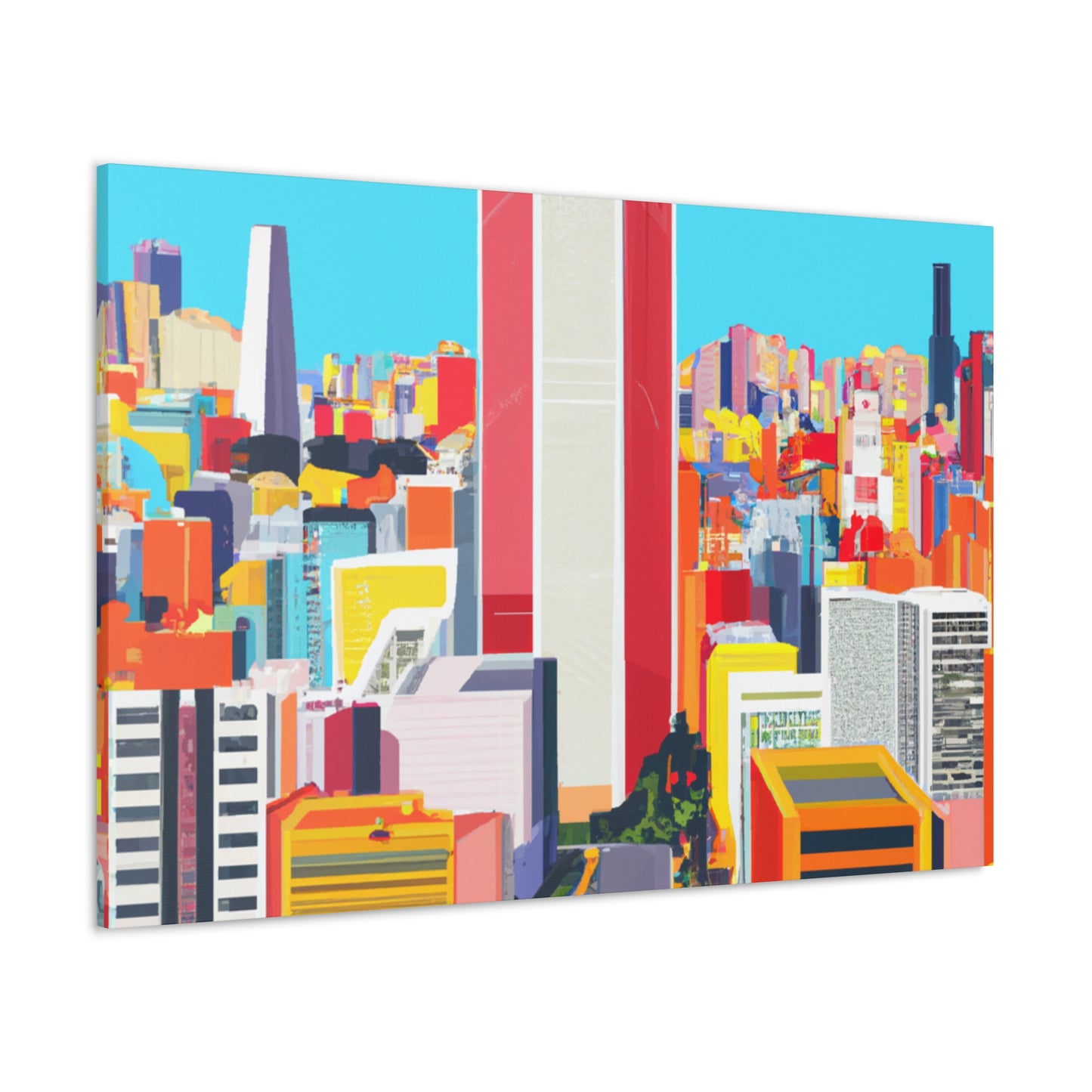 Santiago Villaescusa - South America Canvas