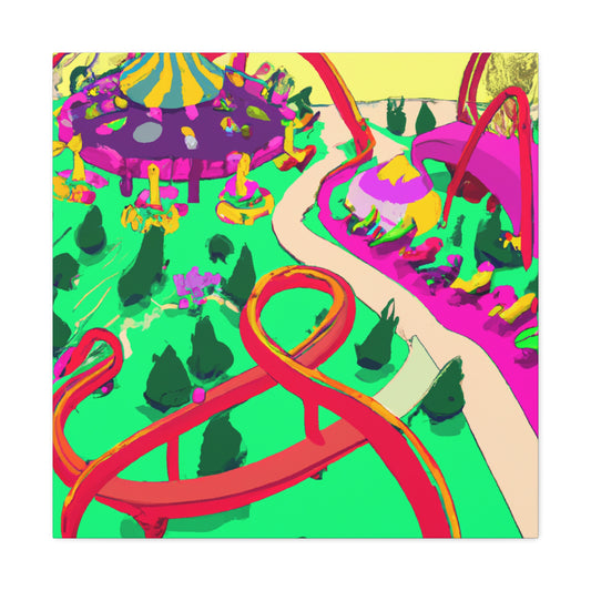 Spiral Seas - Amusement - Canvas