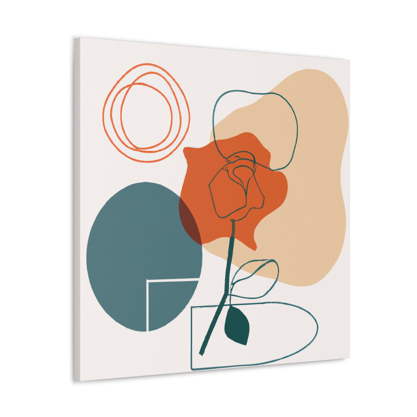 Mysterious Flow - Minimalism - Canvas