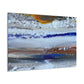 Below The Ice - Abstract Canvas