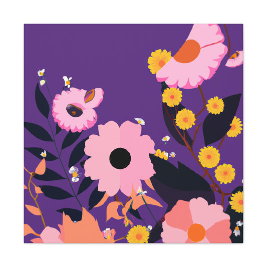 Blossomella - Floral - Canvas