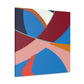 Atoms of Blooms - Midcentury - Canvas