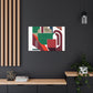 Giraffeon. - Midcentury Modern Canvas