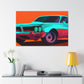 Old Fireball - Automobile - Canvas