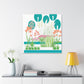 Garden Haven - Landscape - Canvas