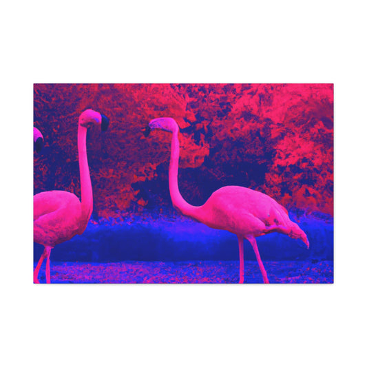 Pink Flamingo - Canvas - Wildlife