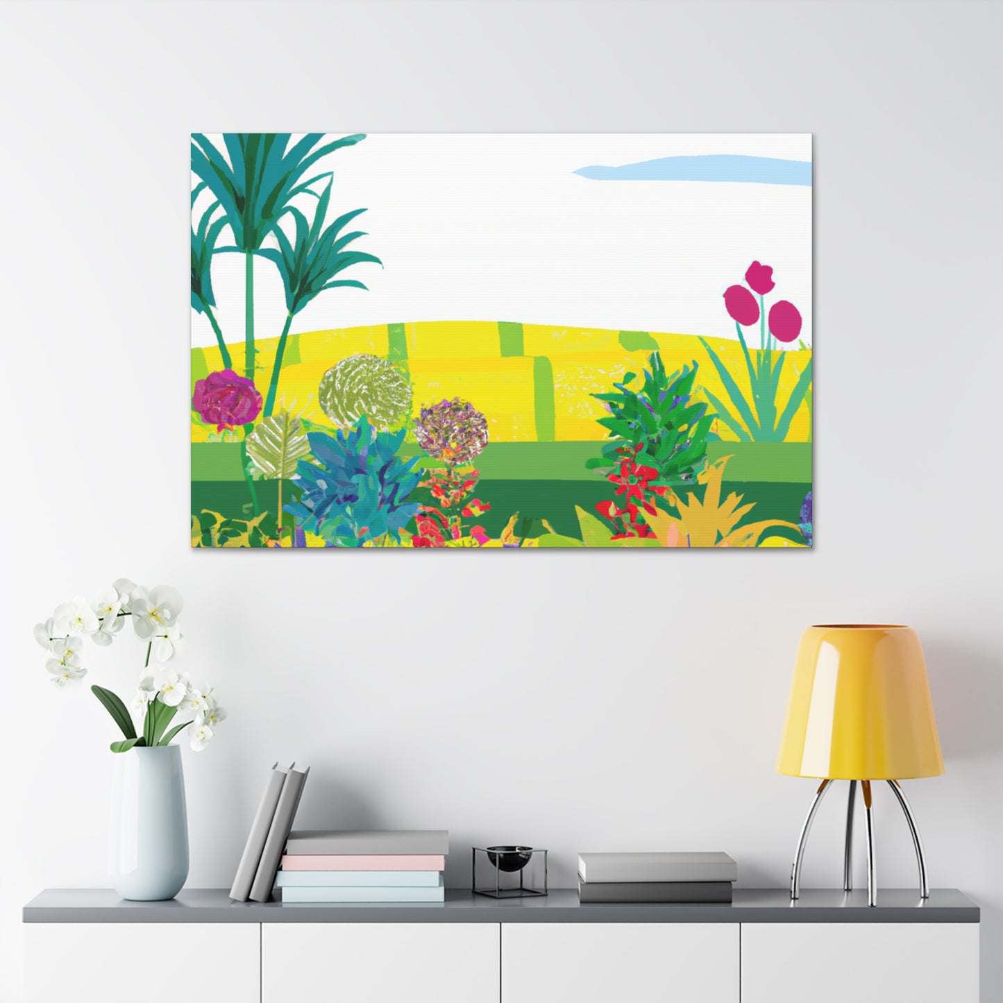 Flowerway- Landscape - Canvas