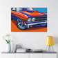 The Mustang Streaker - Automobile - Canvas