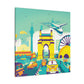 Oasis of Wonders - Destination India - Canvas